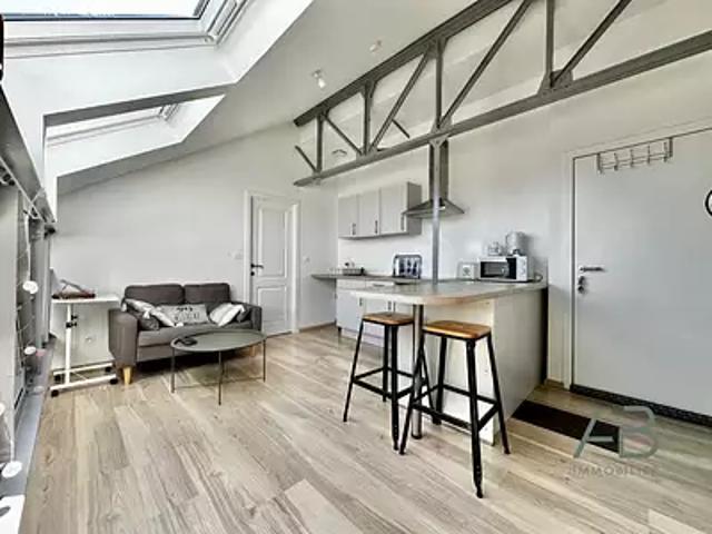 Lille 59000 Achat / Vente appartement 2 pièces t2 au dernier étage