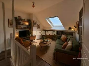 Lille 59000 Achat / Vente appartement 2 pièces t2 au dernier étage