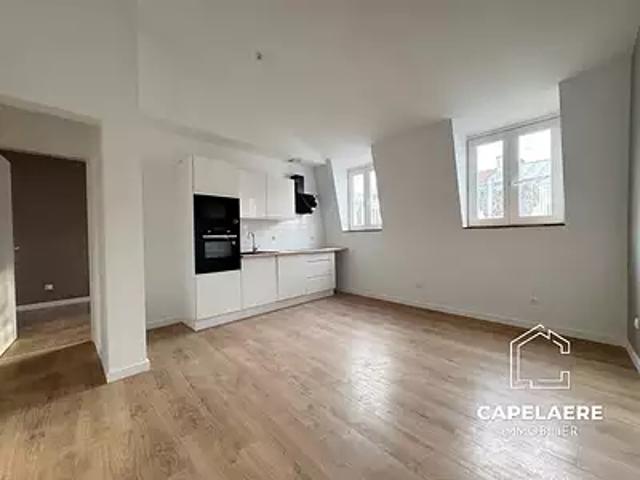 Lille 59000 Achat / Vente appartement 3 pièces t3 au dernier étage