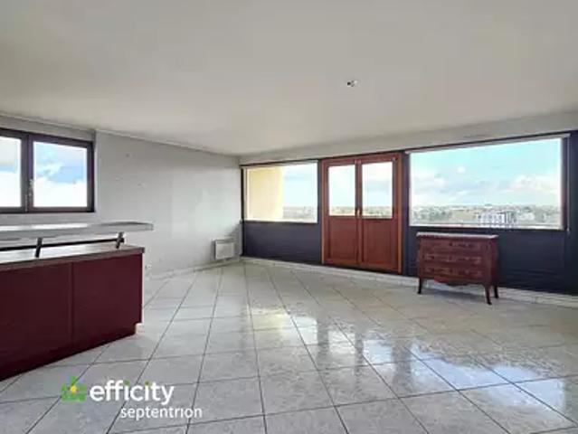 Lille 59000 Achat / Vente appartement 3 pièces t3 cave balcon