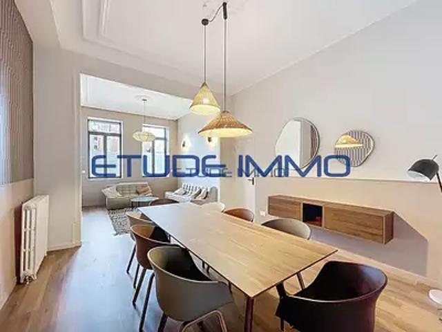 Lille 59000 Achat / Vente maison 7 pièces t7 terrasse cave
