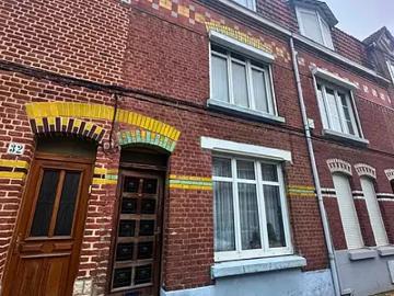 Lille 59000 Achat / Vente maison 5 pièces t5 terrasse