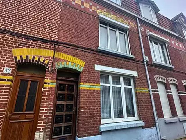 Lille 59000 Achat / Vente maison 5 pièces t5 terrasse