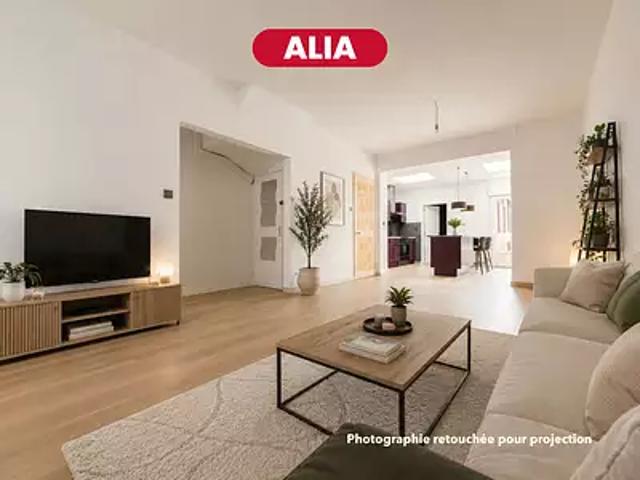 Lille 59160 Achat / Vente maison 4 pièces t4 au dernier étage terrasse
