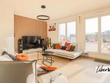 Lille 59800 Achat / Vente appartement 4 pièces t4 au dernier étage terrasse