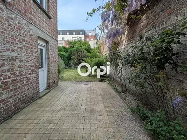 Lille 59800 Achat / Vente maison 6 pièces t6 jardin terrasse