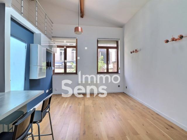 LILLE T2 + mezzanine 51,96 m2 Loi Carrez
