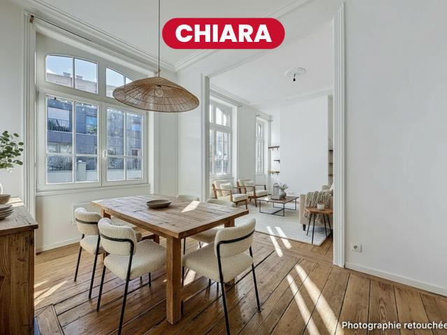 LILLE CENTRE / CITADELLE / JARDIN VAUBAN / QUAI DU WAULT / Appartement T3 de 76 m2 ? 2 chambres ? Cachet de l'ancien