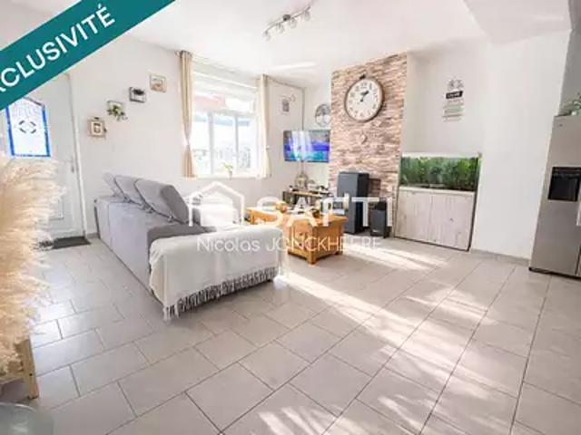 Lillers 62190 Achat / Vente maison 5 pièces t5 terrasse parking