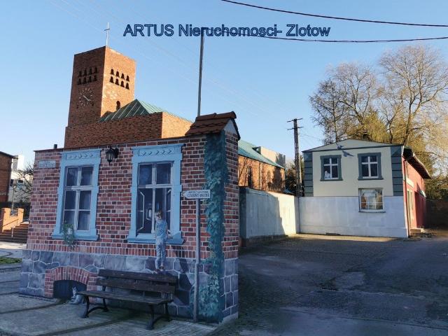 Budynek użytkowy 75 m2 z działką w centrum Lipki