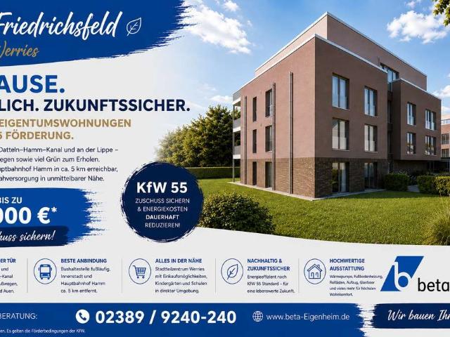 Lippestraße Neubau ETW am Kanal