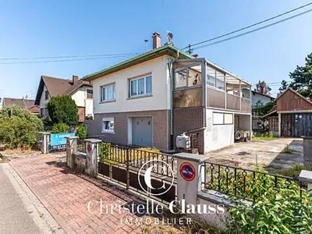 Lipsheim 67640 Achat / Vente maison 6 pièces t6 au dernier étage cave