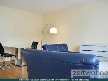 List, Oststadt, 3 Zimmer Wohnung mit Balkon, sehr zentral am Hauptbahnhof