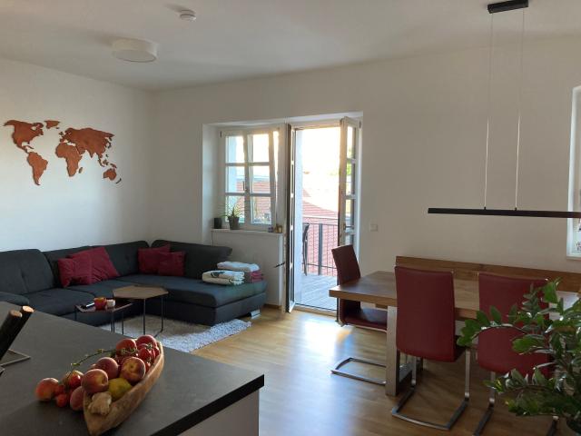Listed apartment with balcony in the center of Regensburg