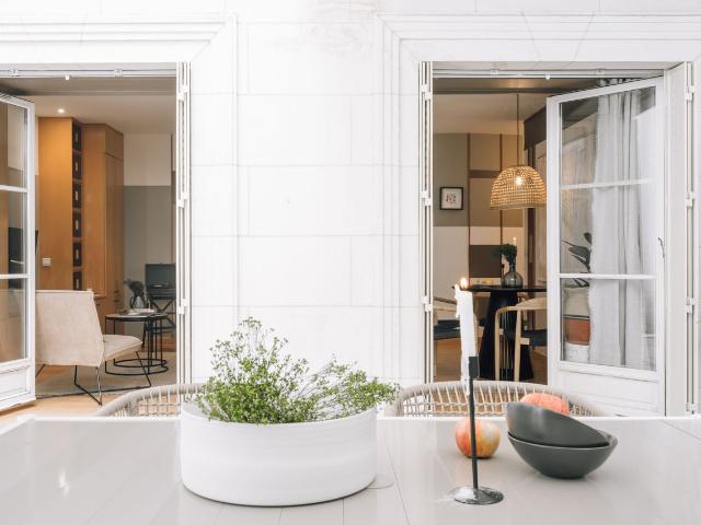 Lisas 1 bedroom and terrace in the Louvre district, Paris Amsterdam Apartments for Rent