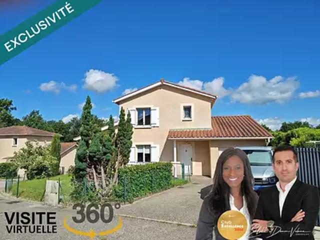 L'Isle d'Abeau 38080 Achat / Vente maison 5 pièces t5 terrasse parking