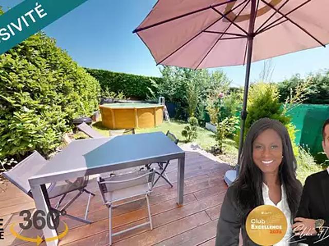 L'Isle d'Abeau 38080 Achat / Vente maison 5 pièces t5 piscine terrasse
