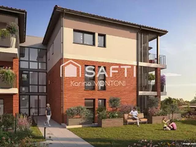 L'Isle Jourdain 32600 Achat / Vente appartement 4 pièces t4 terrasse parking