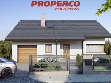 Nowoczesny dom z poddaszem, 155 m2, cicha okolica