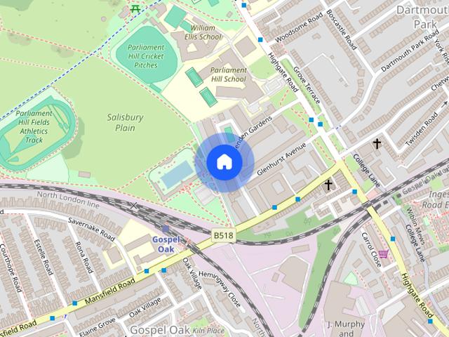 Lissenden Gardens, Gospel Oak