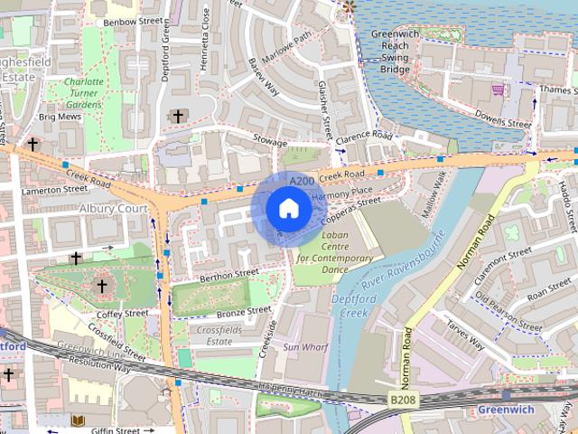 Little Thames Walk, Greenwich Creekside, SE8