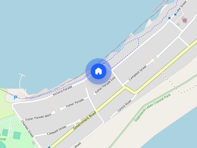 LITERALLY ACROSS FROM THE WATER!