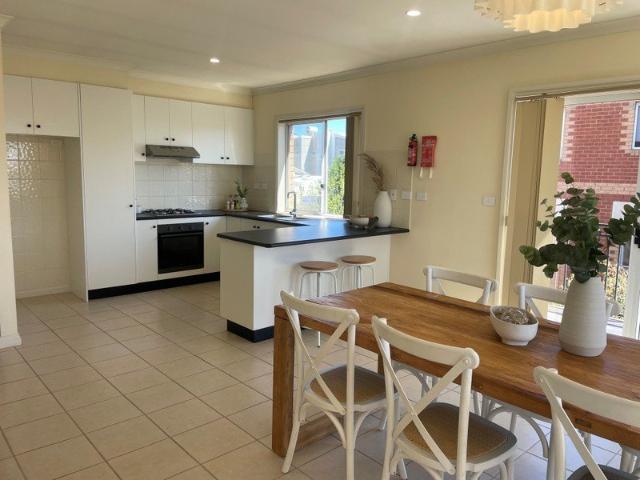 Large, Quiet Rear Retreat with Creek Views & Beach Opposite