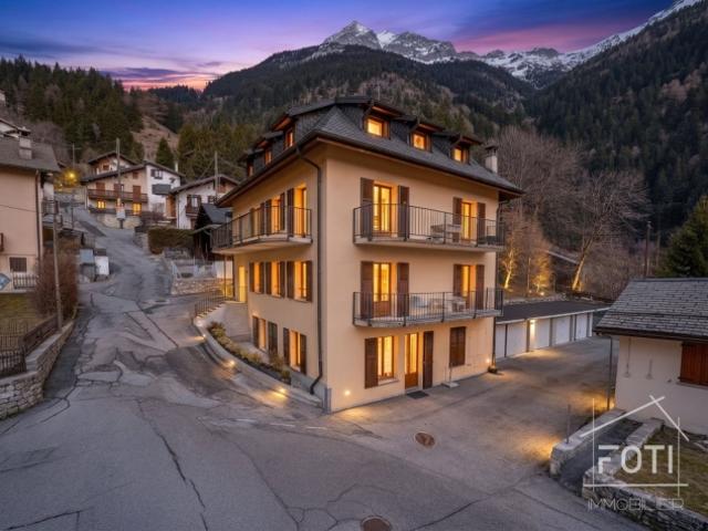 Live at the top – 3,5 Zimmer Wohnung mit atemberaubender Aussicht im Herzen von Morcles