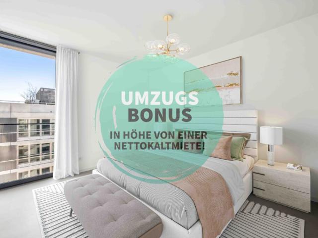 Live Central – Komfortables 3 Zimmer Apartment mit Loggia und Balkon in den Colonnades