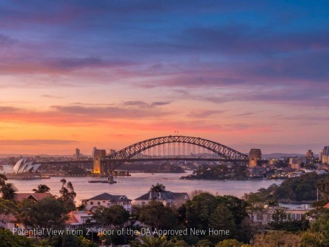 LIVE IN LUXURY NOW. CREATE AN EXTRAORDINARY VAUCLUSE ESTATE IN THE FUTURE WITH INCREDIBLE HARBOUR BRIDGE AND HARBOUR VIEWS