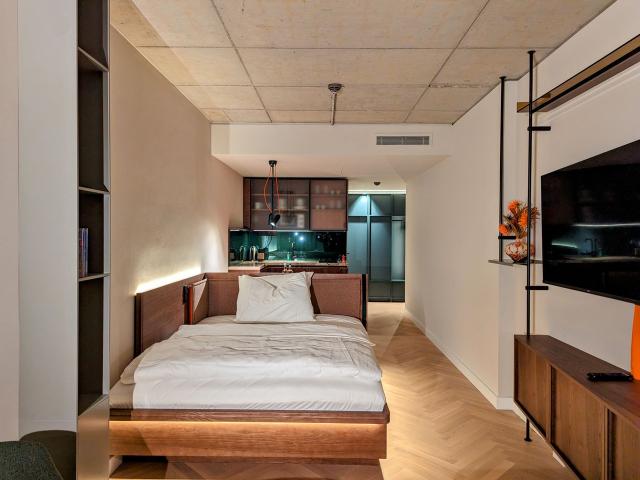 Living in a brand new building: Luxury apartment with loggia, Dusseldorf Amsterdam Apartments for Rent