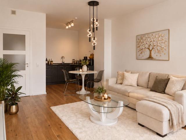 Living with Character: newly furnished 2 room apartment in Birkenhof, Lechhausen