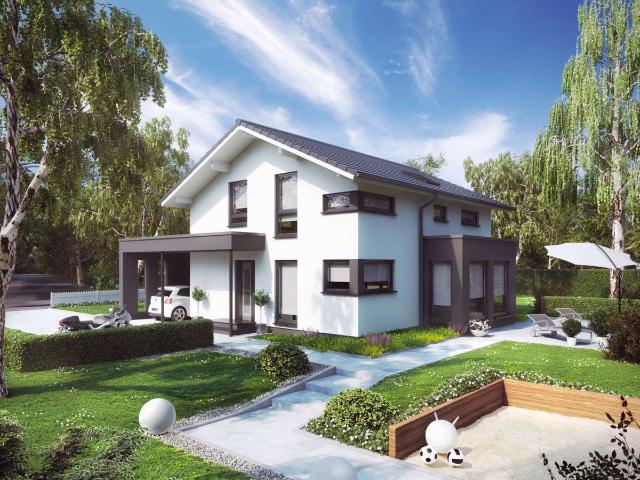 LivingHaus Stadtvilla Individuell planen und perfekt wohnen
