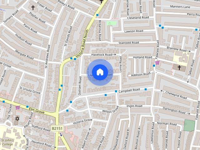 Livingstone Road, Southsea, Hampshire, PO5