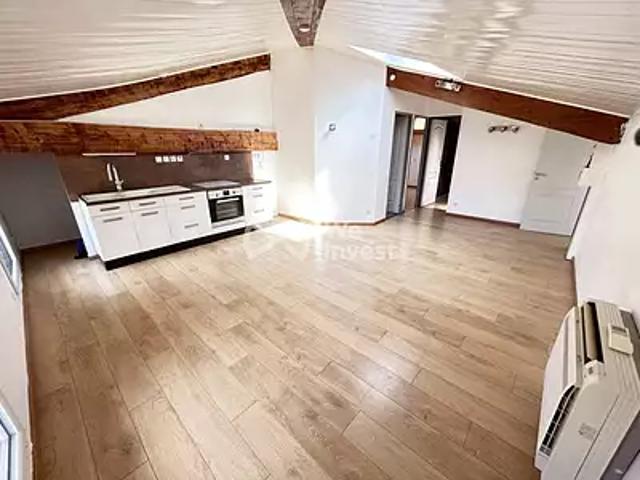Livron sur Drôme 26250 Achat / Vente appartement 3 pièces t3 au dernier étage terrasse