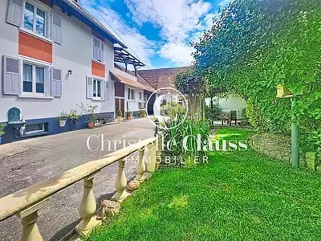 Lixhausen 67270 Achat / Vente maison 9 pièces t9 au dernier étage jardin