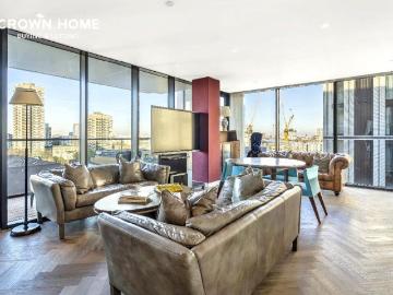 London E1W 2 bed apartment to rent £4,696 pcm £1,084 pw
