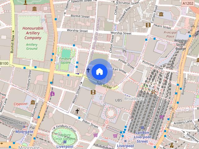 London, EC2A
