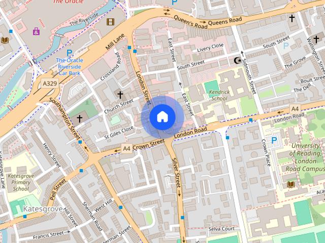 London Street, Reading, Berkshire, RG1
