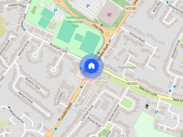 London Road, Burpham, Guildford, GU1