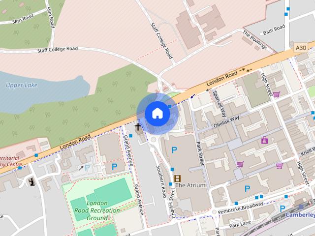 London Road, Camberley, Surrey, GU15