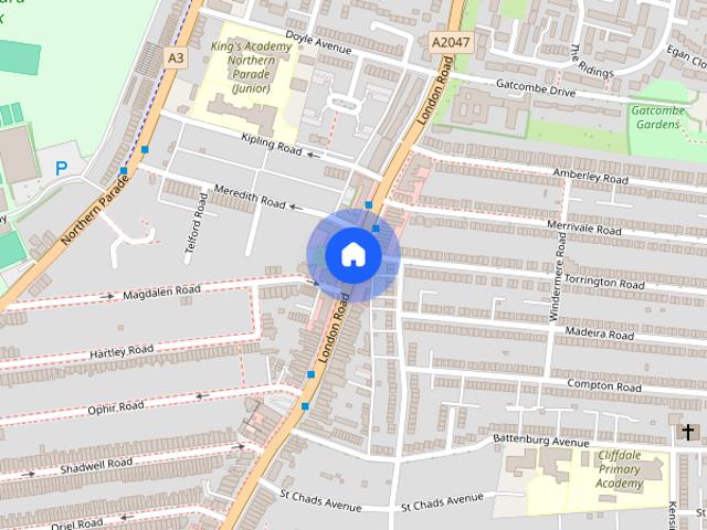 London Road, Doyle Court, PO2