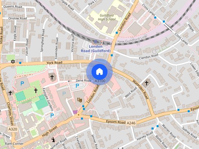 London Road, Guildford, GU1