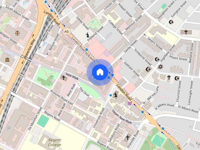 London Road, Leicester, Leicestershire, LE2