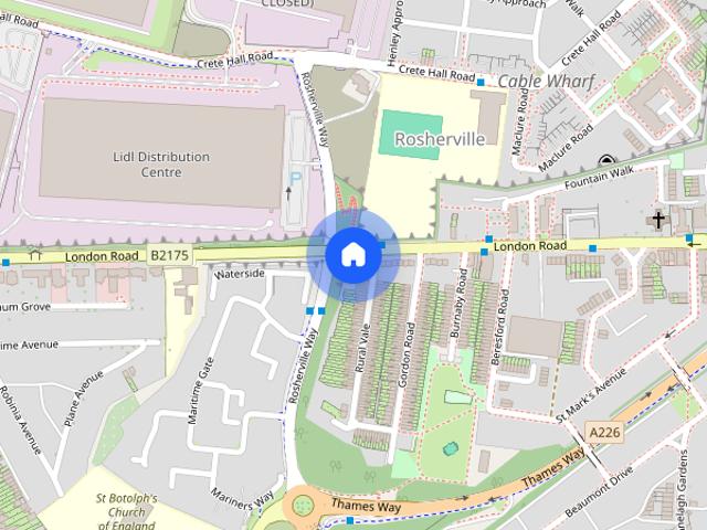 London Road, Northfleet, Gravesend, Kent, DA11