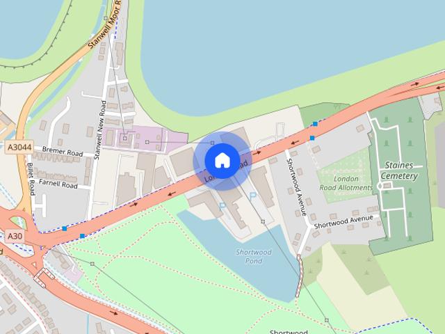 London Road, Staines upon Thames, Surrey, TW18