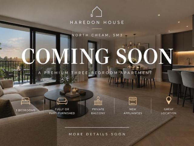 London Road, Sutton SM3, 3 bed flat to rent, £2,350 pcm | PrimeLocation