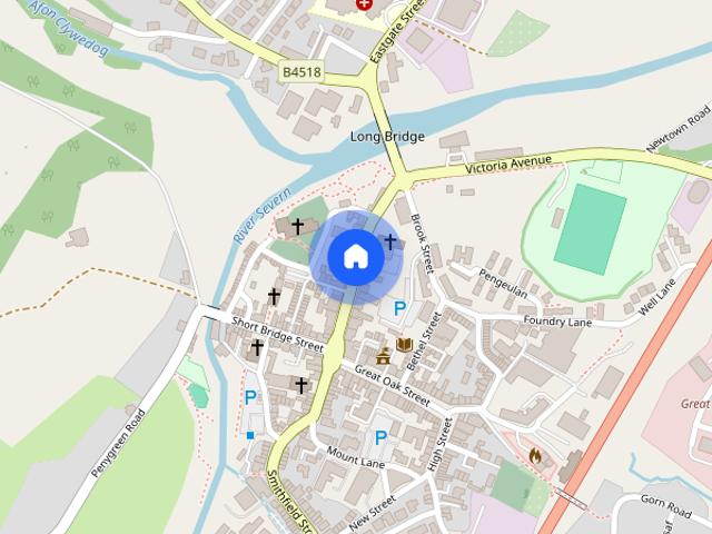 Long Bridge Street, Llanidloes, Powys, SY18