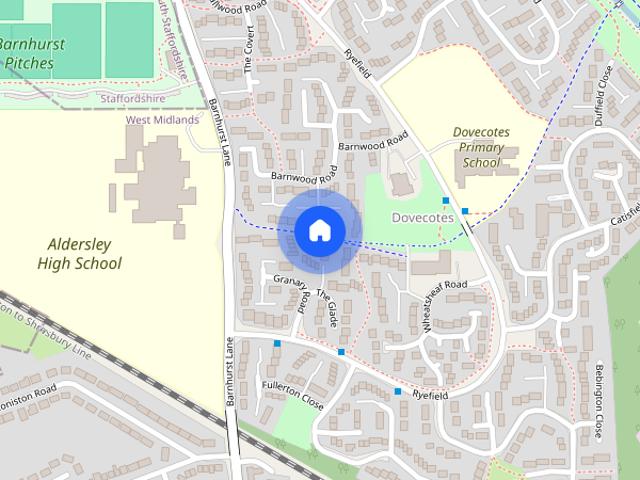 Long Furrow, Wolverhampton, West Midlands, WV8