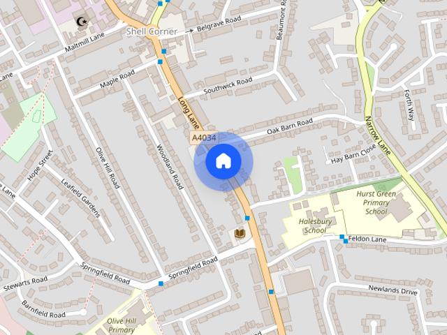Long Lane, Halesowen, West Midlands, B62